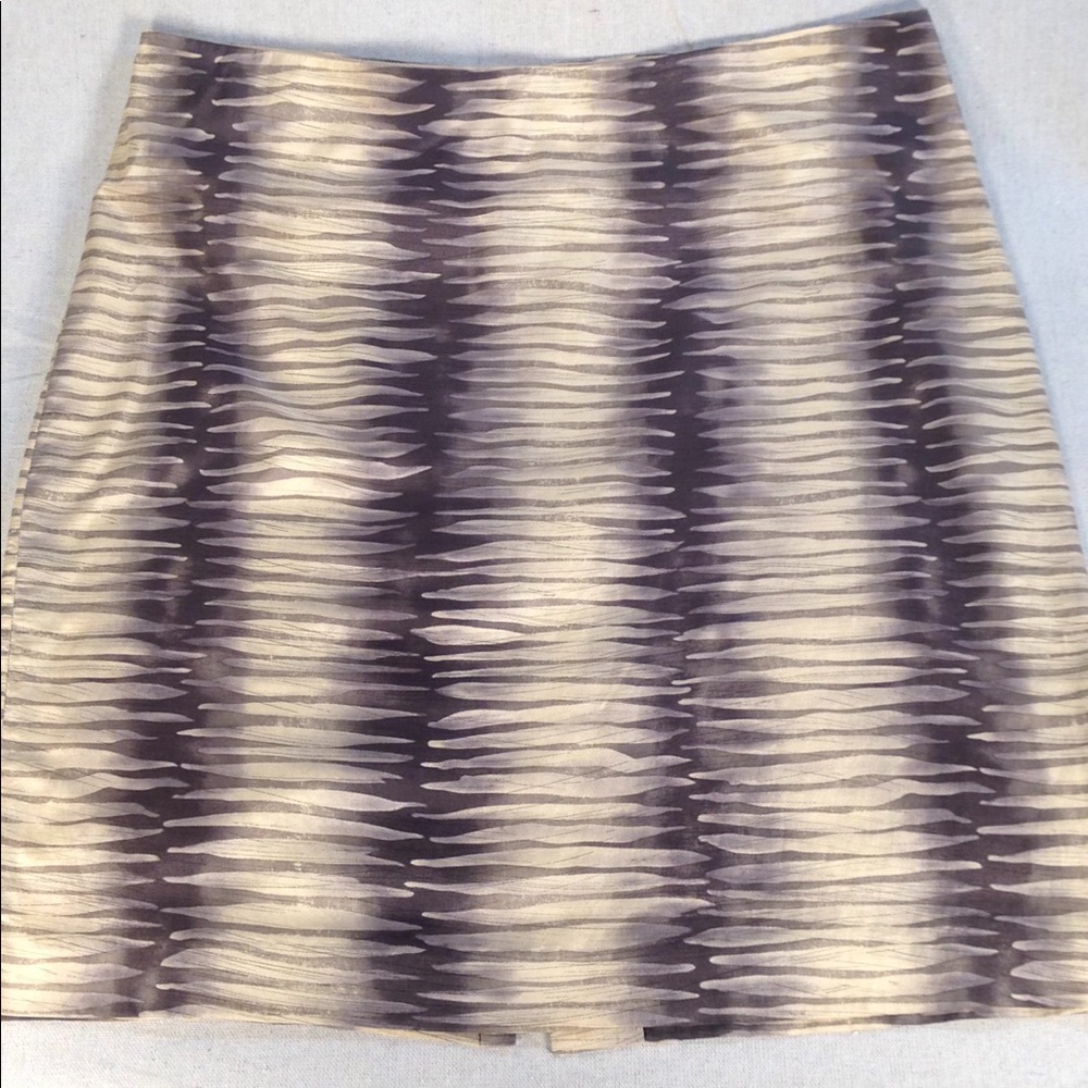 Kenneth Cole Silk/Cotton Skirt Lined 6